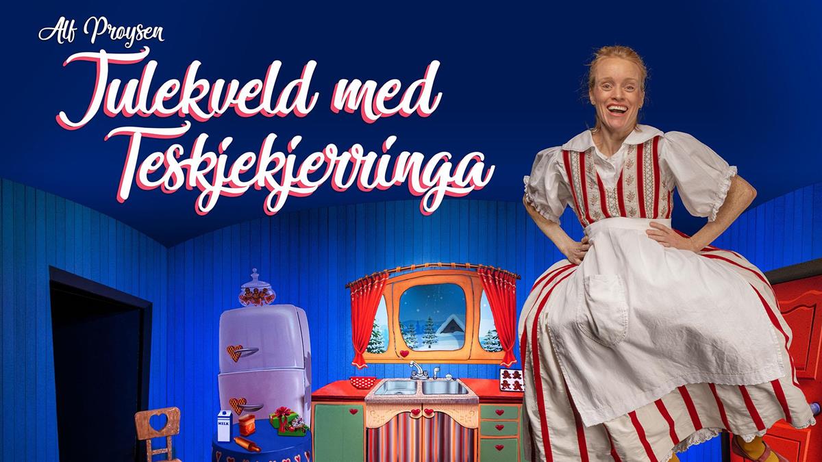 Teatret Vårt, Julekveld med Teskjekjerringa - Klikk for stort bilete