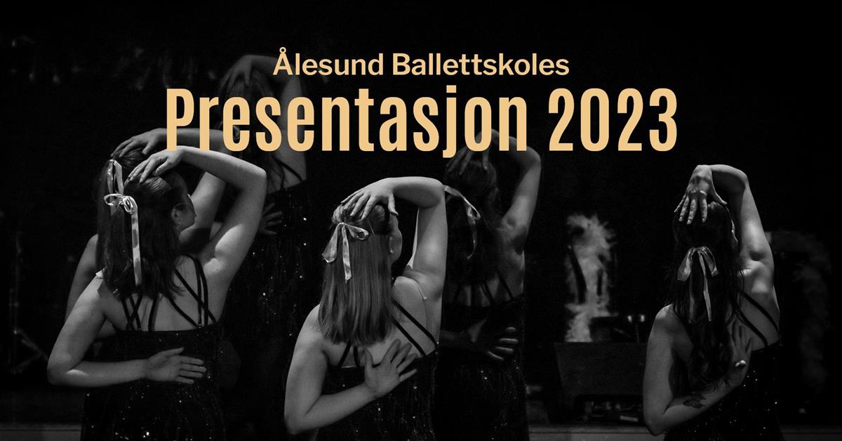 Ålesund ballettskoles presentasjonsframsyning - Klikk for stort bilete